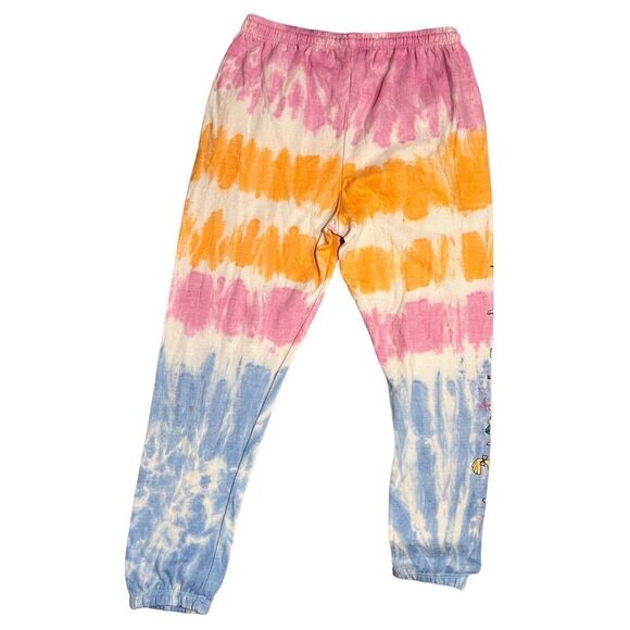 Rugrats Sweatpants WMNS 1X Tie Dye Nickelodeon Pink Tommy Spring Easter Colorful - Picture 7 of 8